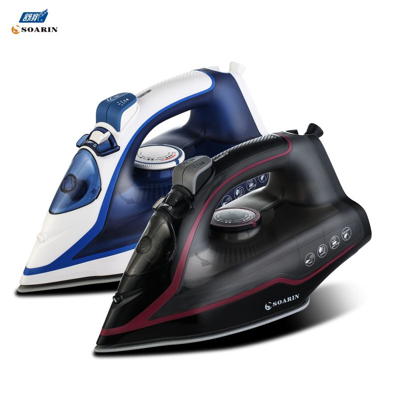 [For Foreign Trade] European Standard Cross-Border Supply Sr-607 Ceramic Steam Iron Iron Household Hotel Supplies Wholesale Application Scenario
