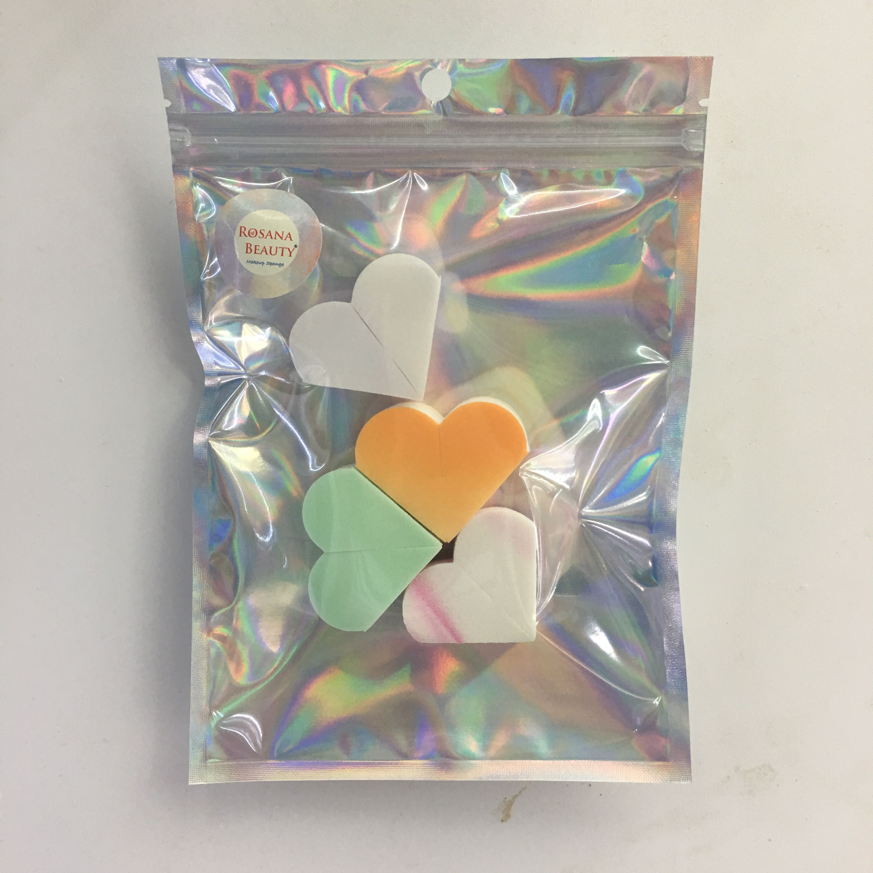 两瓣爱心粉扑异形粉扑