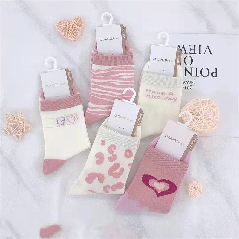 Autumn and winter socks in the tube socks Korean tide thickening plush warm towel stockings winter thick socks deodorant 17 thumbnail