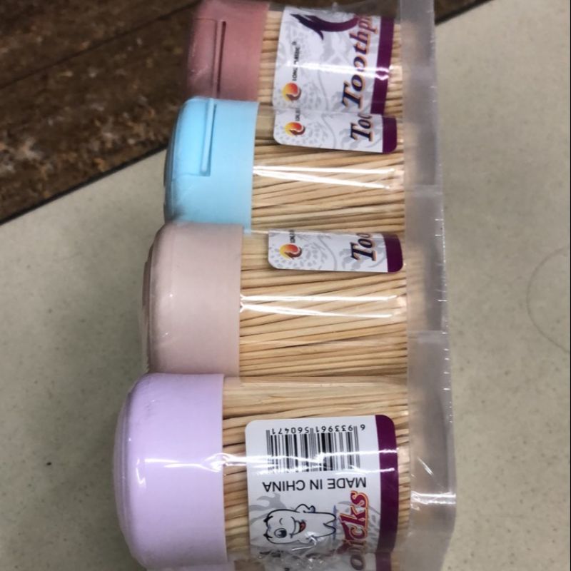 牙线/牙签/牙签罐/牙签牙线盒/牙签竹签细节图