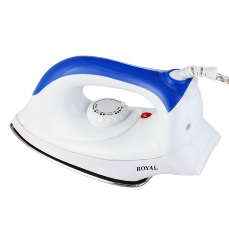 Export English, European standard cross-border SR-1 stainless steel plate dry ironing electric iron, household temperature-adjustable ironing iron Item Picture
