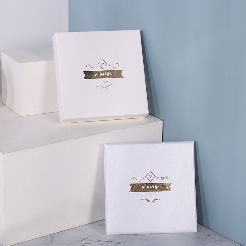 Special paper pearlescent paper hard box