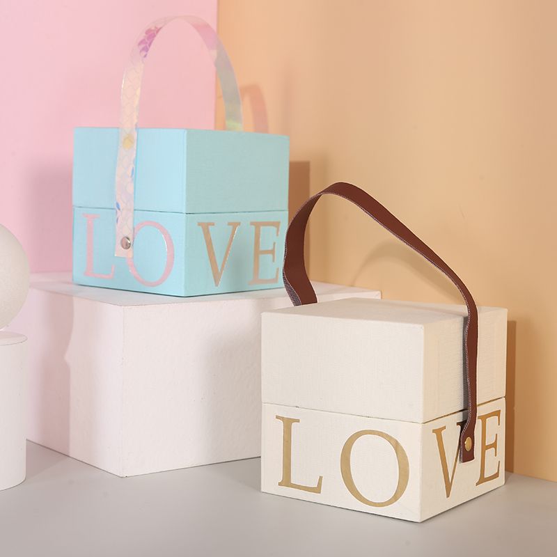 Special paper top and bottom cover portable box