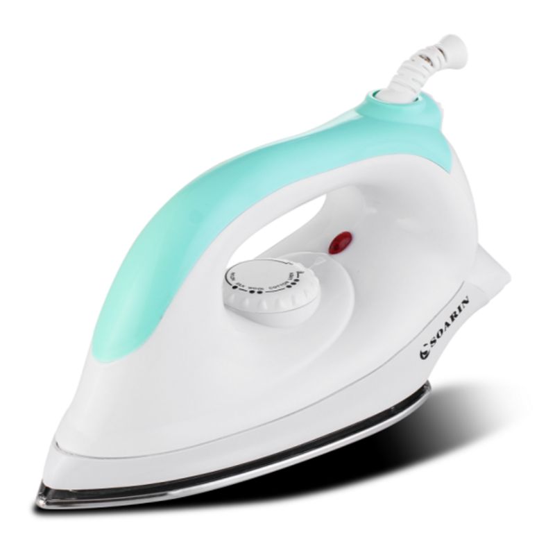 Export English, European standard cross-border SR-1 stainless steel plate dry ironing electric iron, household temperature-adjustable ironing iron details Picture