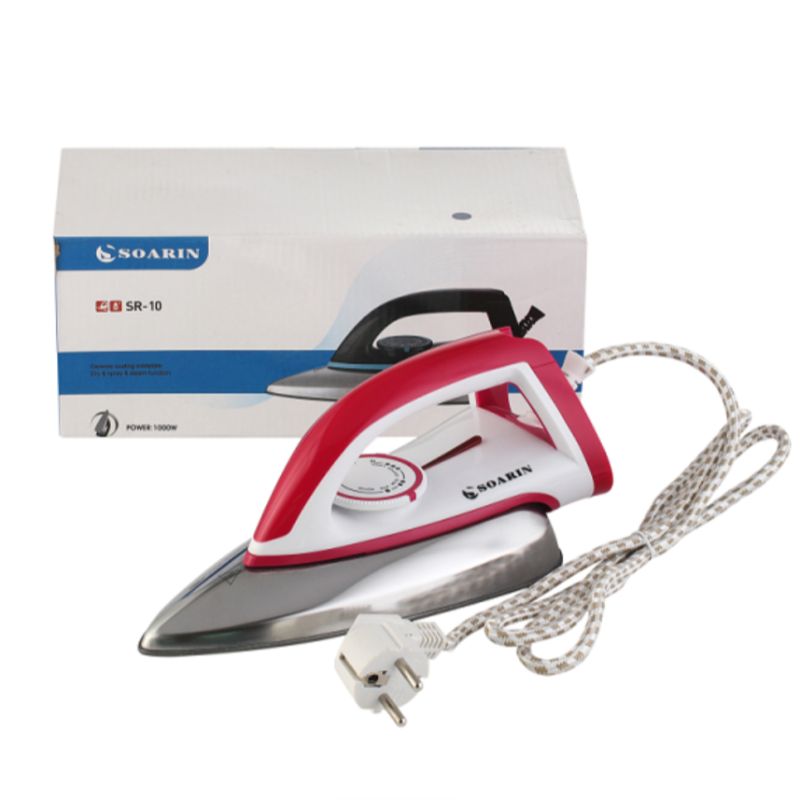 【 Exclusive for Foreign Trade 】 Export of European plug-in electric irons, Teflon dry irons, cross-border supply of SR-10 fluorine plates Item Picture