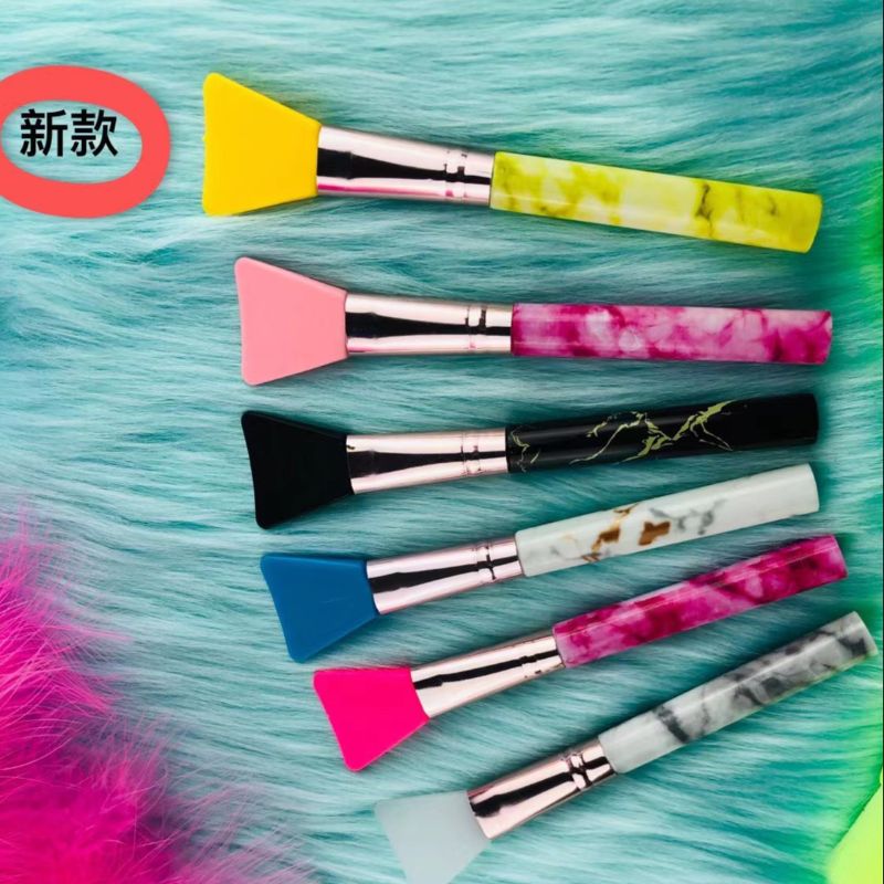 马卡龙面膜刷便携化妆刷