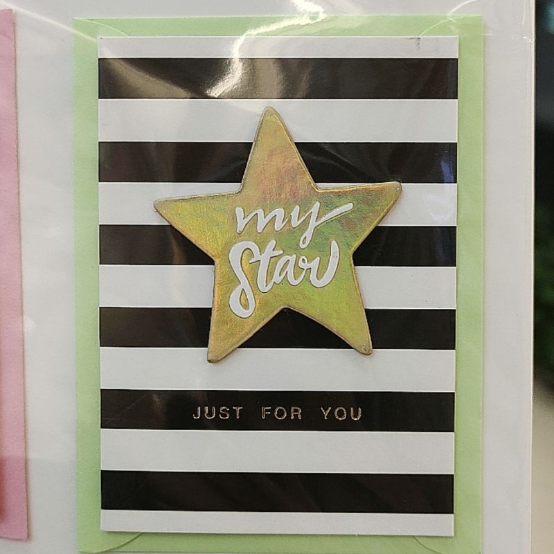 Wish-2001AB small card 9.2*6.5cm greeting card Specification image