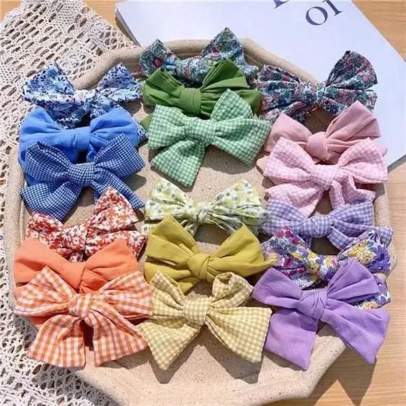 New bow hair clip, Korean girl, baby, princess, cute side hair clip, hair accessory, headwear for girls