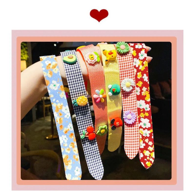 Baby girl Velcro hair bands, hair bands, hair clips for girls, children's hair clips, bangs stickers, broken posts, headbands, headwear, hair accessories details Picture