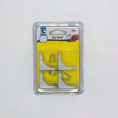 Small Triangular Bracket Bracket 4Pc Double Bubble Case Packaging
