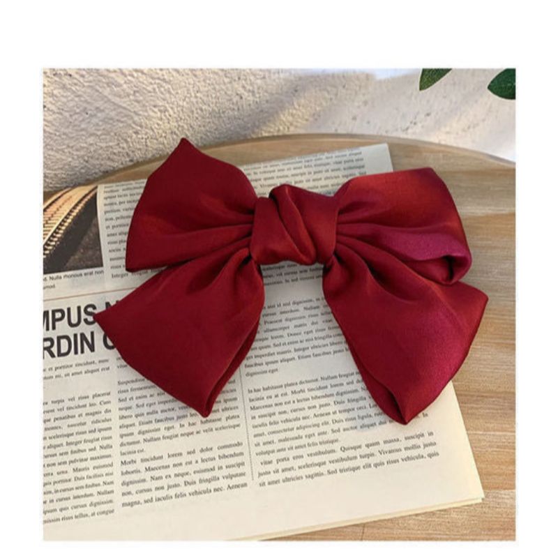 New bow hair clips for Korean children, girls, babies, princesses, cute side hair clips, hair accessories, and headwear for girls Specification image