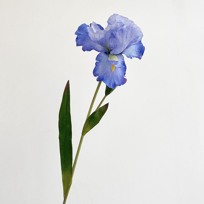 Iris, Alice, artificial flowers, artificial flowers, living room decoration, photo taking, wedding flower arrangement, table flower display, flower decoration, silk flowers details Picture