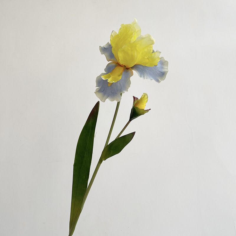 Iris, Alice, artificial flowers, artificial flowers, living room decoration, photo taking, wedding flower arrangement, table flower display, flower decoration, silk flowers Item Picture