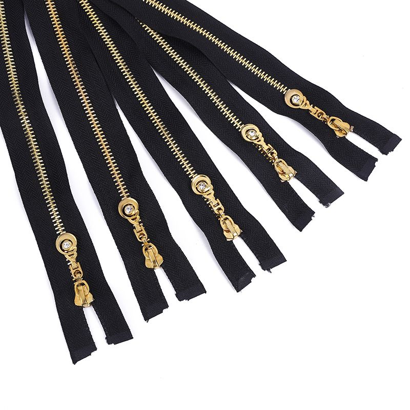 金属黑色拉链