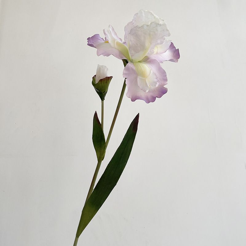 Iris, Alice, artificial flowers, artificial flowers, living room decoration, photo taking, wedding flower arrangement, table flower display, flower decoration, silk flowers Specification image