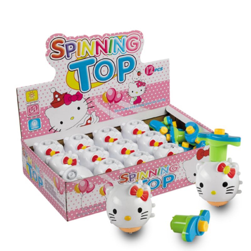 Children's spinning KT Cat flashing music gyroscope, new electric colorful creative toys for toddlers, best-selling toys Application Scenario