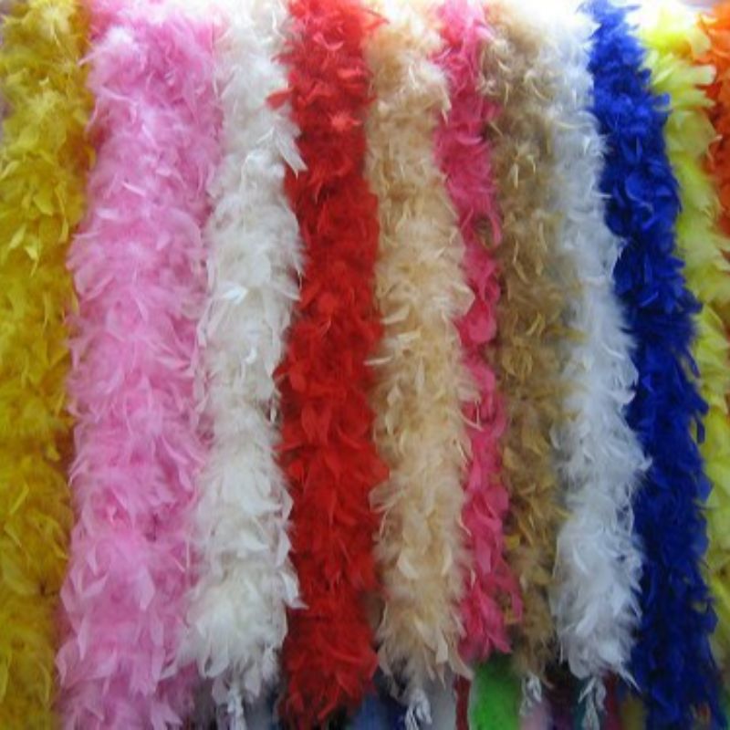 多色火鸡毛条