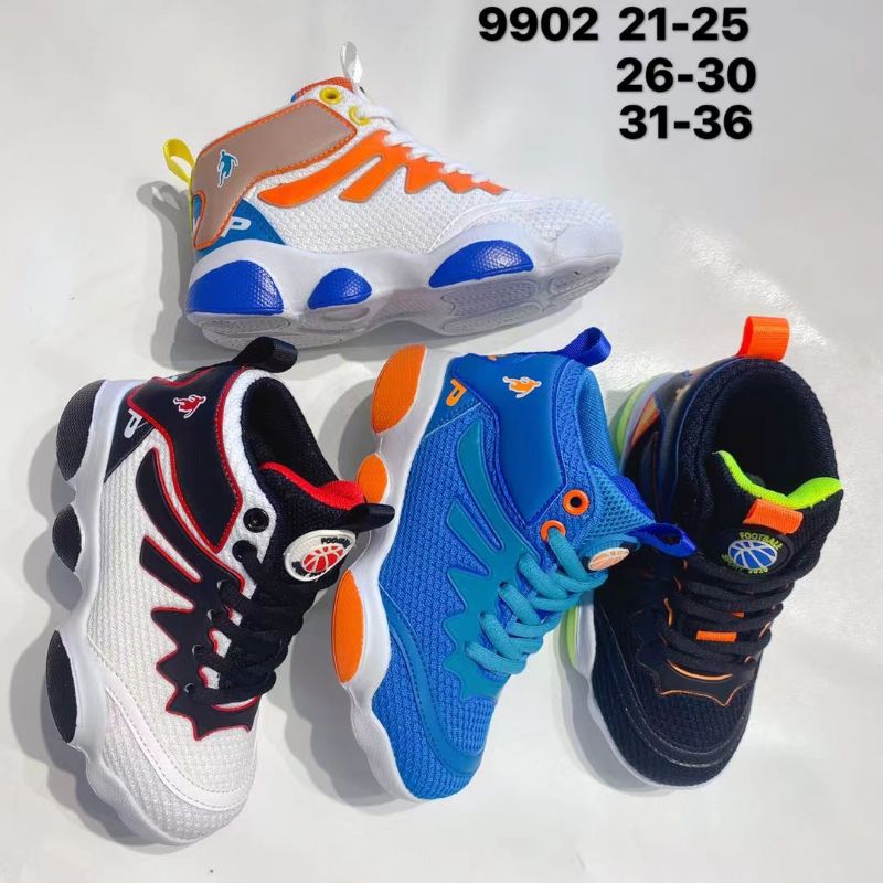 anibaoji 外贸批发 新款时尚简约百搭男女童运动鞋 飞织鞋 童鞋038