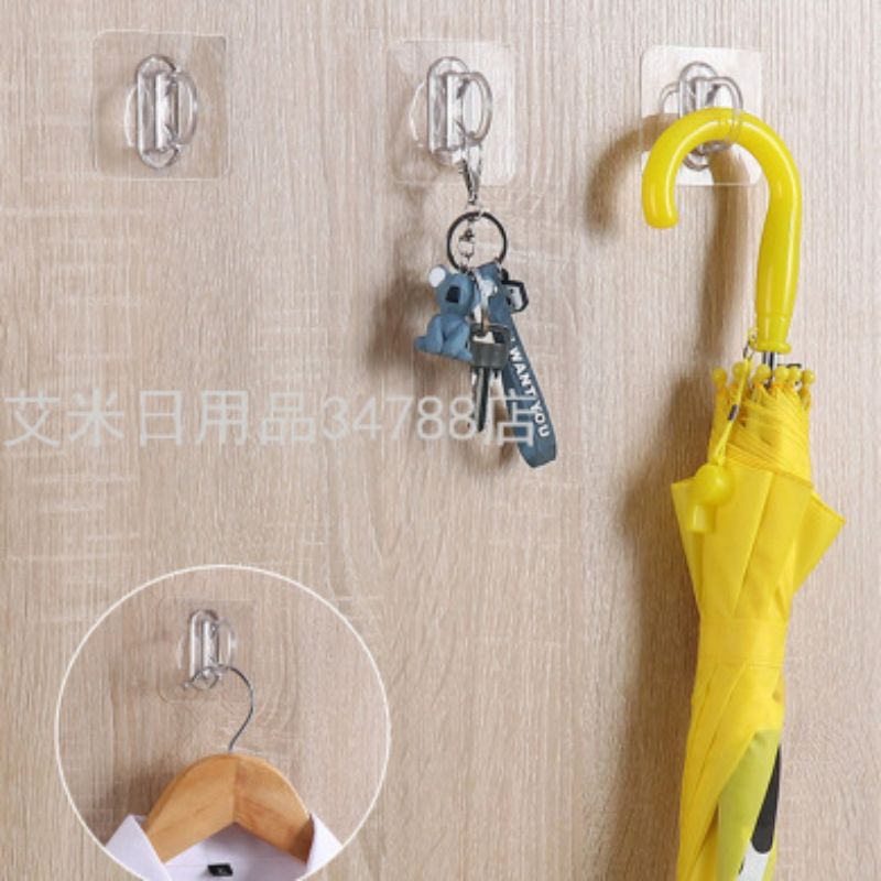 粘钩白底实物图