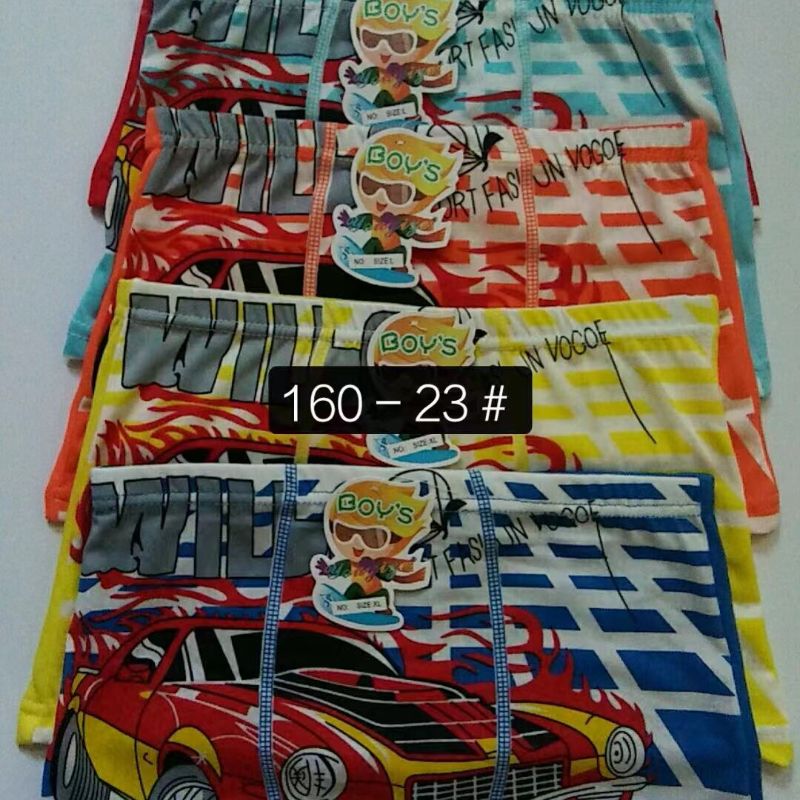 Children's underwear, baby, small child, medium and large child shorts, antibacterial waistband, comfortable, cute and elegant shorts