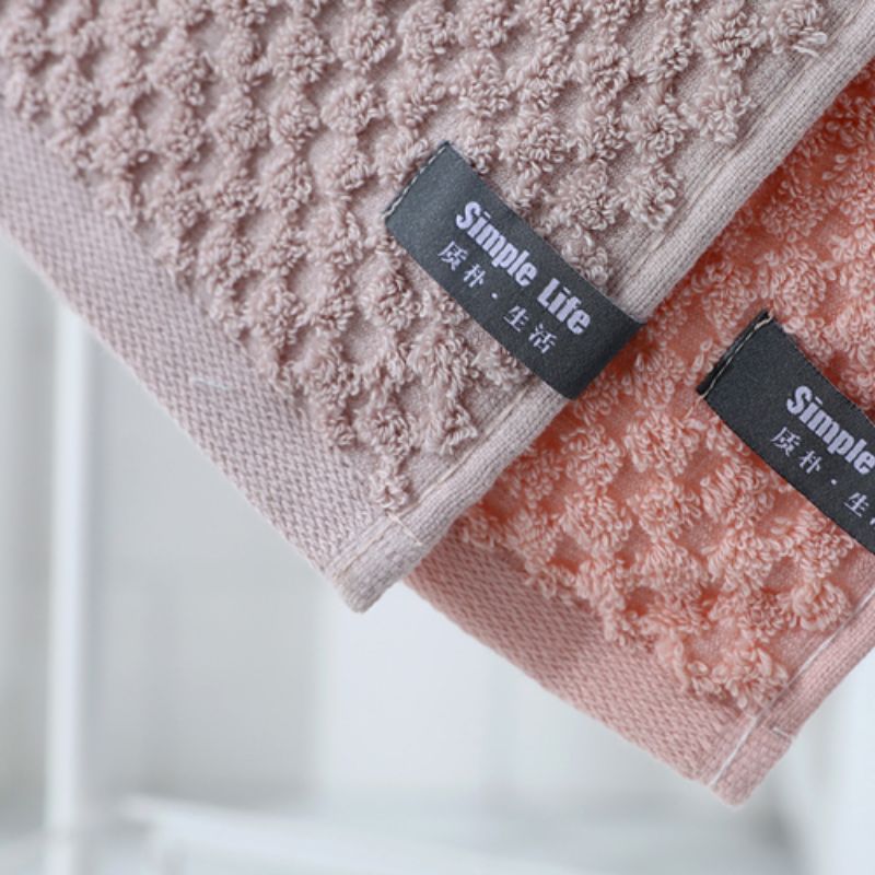Pure cotton texture towel Specification image