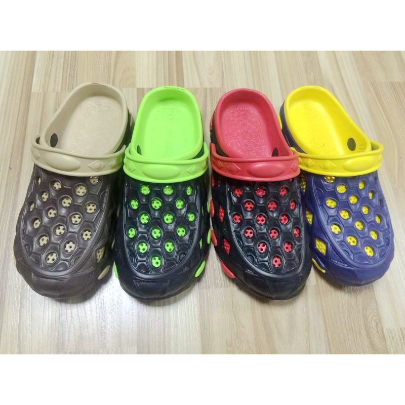 Multi-Color Optional Eva Men And Women Comfortable Non-Slip Fashion Color Print Letter Sandals Hongda Shoes 2563 Specification drawing
