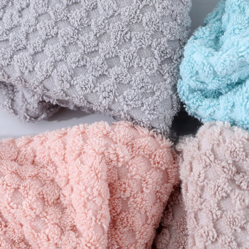 Pure cotton texture towel details Picture