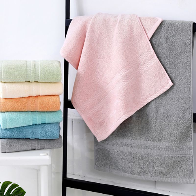 Plain double-segment towel Specification image