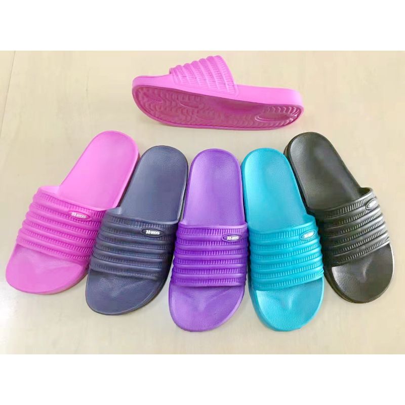 Eva Men And Women Comfortable Non-Slip Fashion Gradual Color Granules Massage Flip-Flops Sandals 8761 Hongda Shoes Industry details Picture