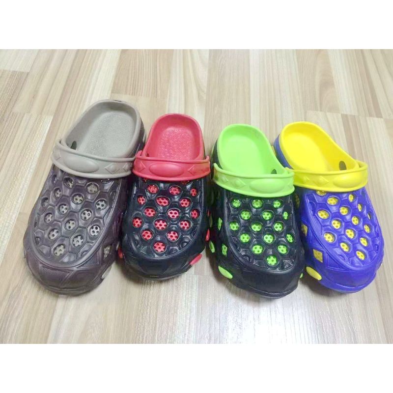 Multi-Color Optional Eva Men And Women Comfortable Non-Slip Fashion Color Print Letter Sandals Hongda Shoes 2562