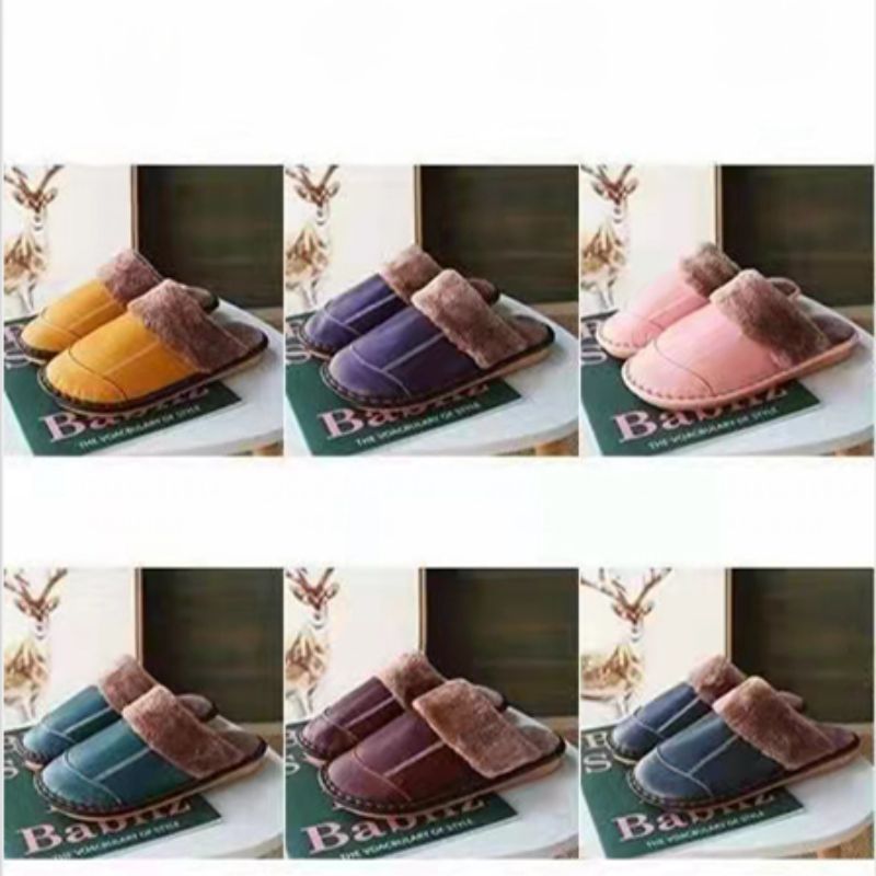 Cute Plush Slippers for Home Wear