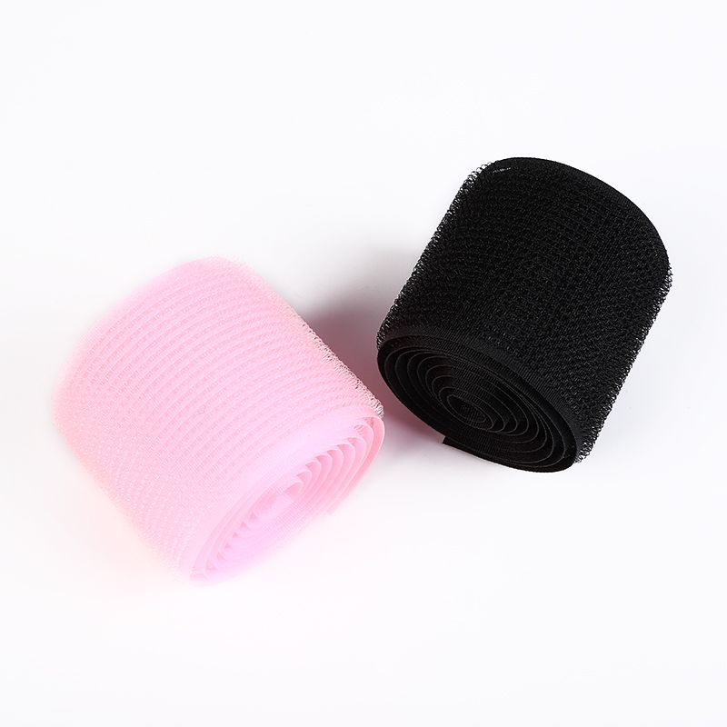 厂家直销心型头发刘海贴 发卷带魔术贴头发贴 各色颜色形状可定制