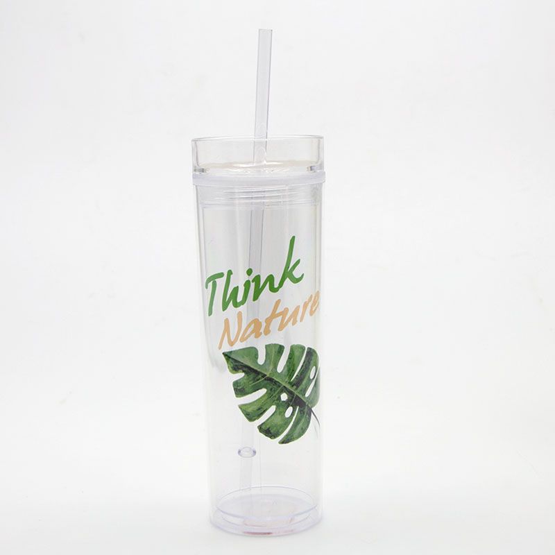 塑料吸管杯子/塑料杯/水杯细节图