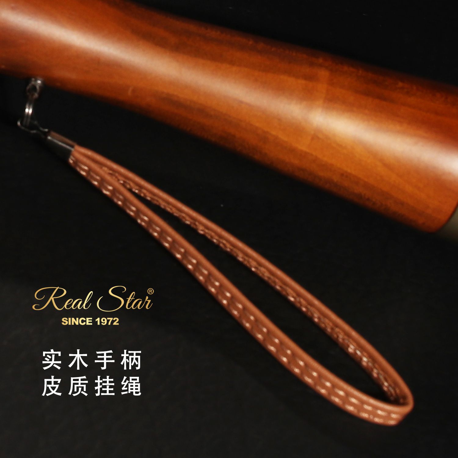1915 Straight Handle Golf Men's Business Umbrella Long Handle 16 Bone Umbrella Solid Wood Handle Business Umbrella Wholesale Item Picture