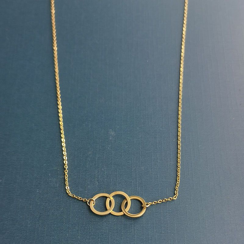 European and American fashion and individual street trend titanium steel necklace, men's retro creative round hollowed-out pendant Application Scenario