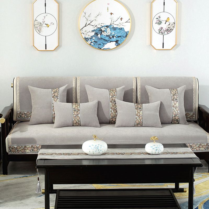 Antique New Chinese Sofa Cushion details Picture