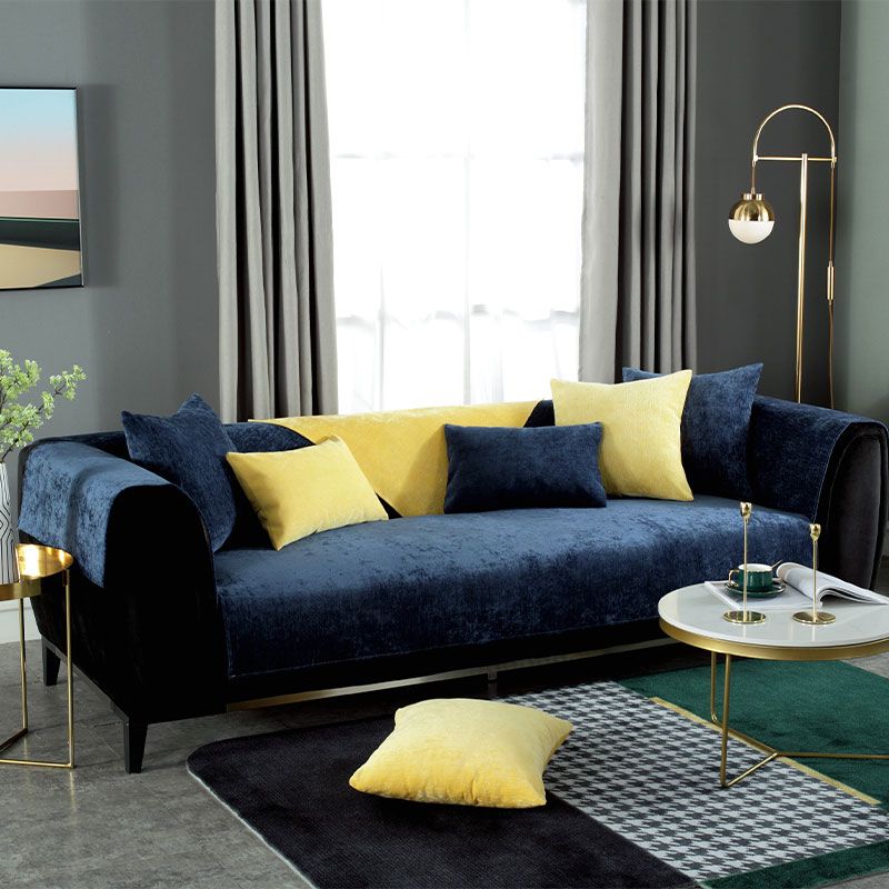Simple Solid Color Sofa Cushion Specification drawing