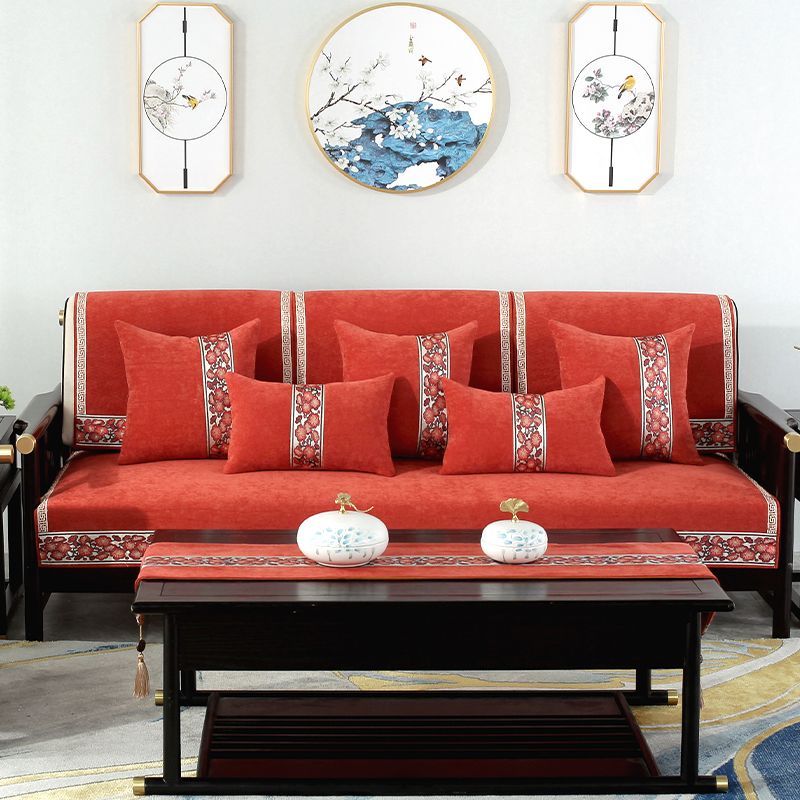 Antique New Chinese Sofa Cushion