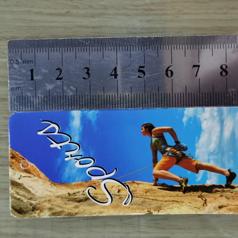 Tarjeta deportiva papel hangtag accessories hangtag details Picture