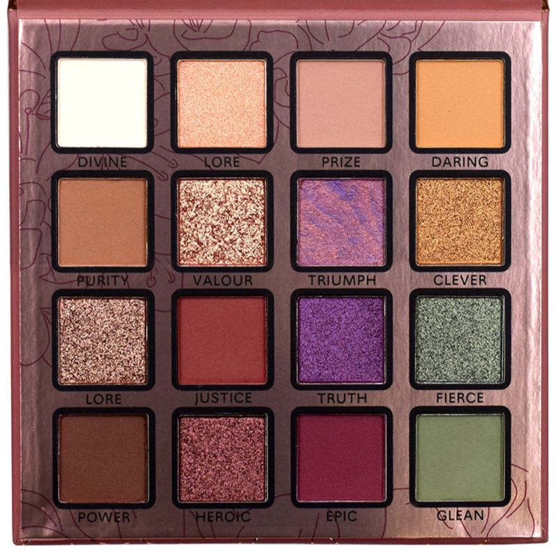 Febble That Year Bloom 16 Color Eyeshadow Tray Mashed Potatoes Glitter Matte Pearl Parity Student Internet Celebrity details Picture