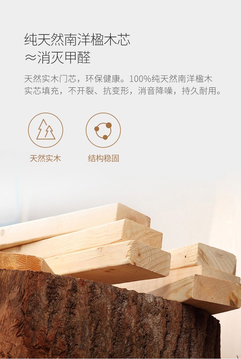 欧派木门 水性漆实木门 OPMA-5002Z详情7