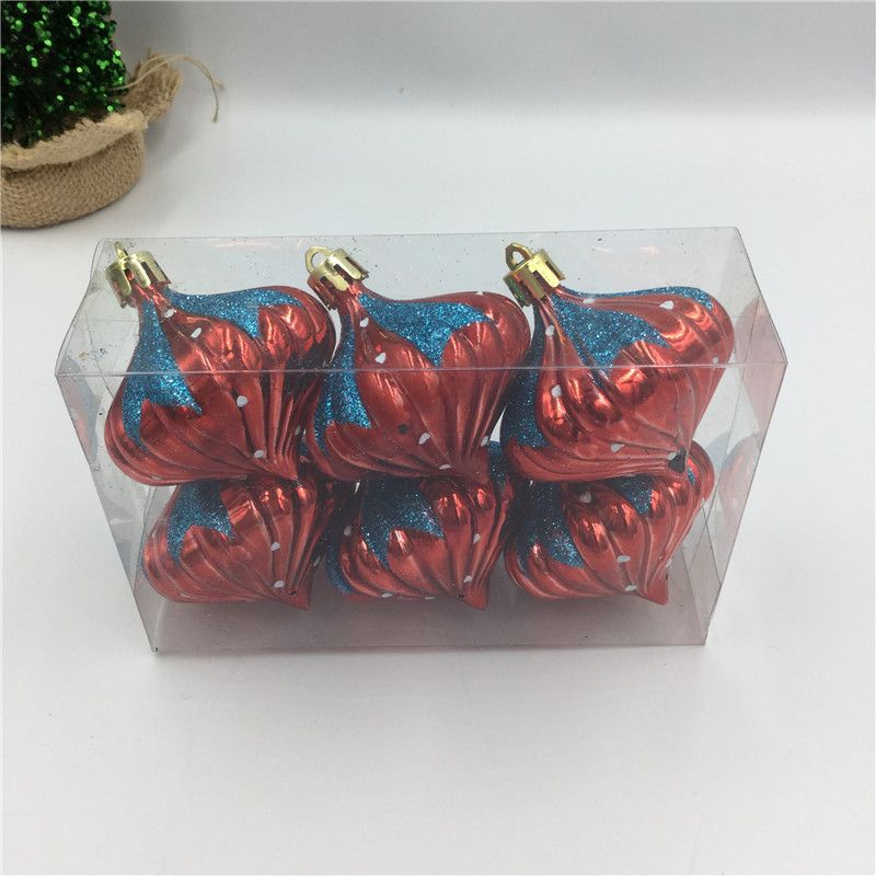 圣诞挂件 圣诞节装饰 圣诞树装饰 电镀异形挂件 洋葱图