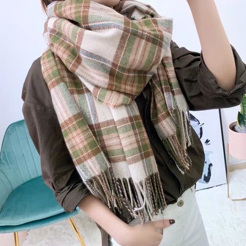 Scarf Ladies European And American Fashion Shawl Autumn And Winter Discount Promotion Season Coat All Casual Wholesale details Picture