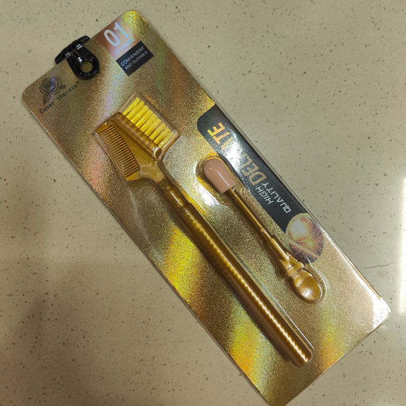 26141 Sendre Makeup Tool Rose A310# Makeup Brush Eyebrow Comb Sponge Head Specification drawing