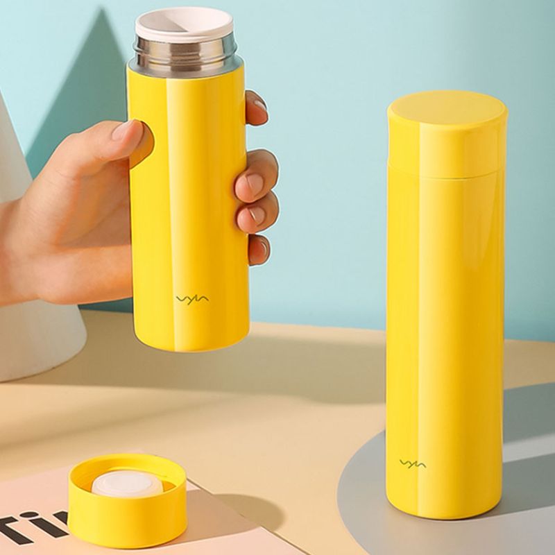 Factory direct sales of new Qingfeng Small straight Cup 316 stainless steel insulated Cup 400ML-QSS-400 details Picture