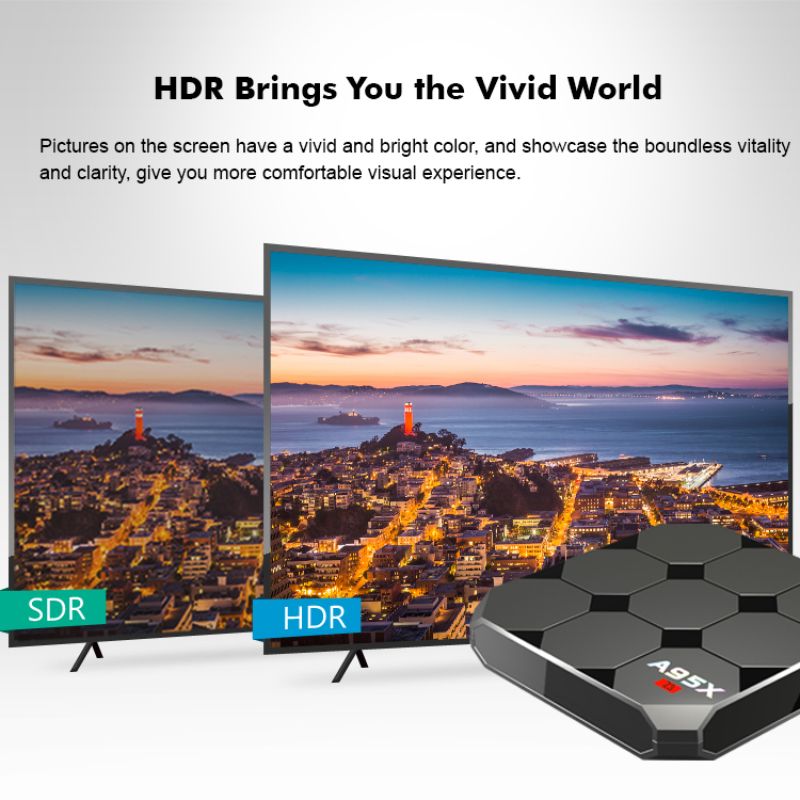 صندوق تلفزيون A95X Z3 RRK3318 K TV بوكس TV Application Scenario