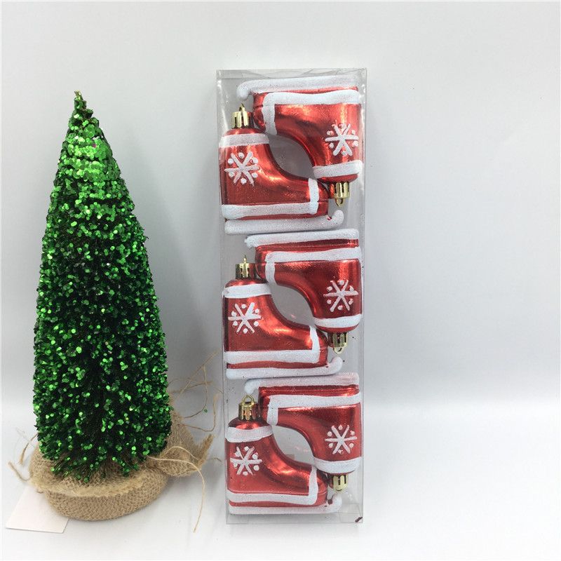 圣诞挂件 圣诞节装饰 圣诞树装饰 电镀异形挂件