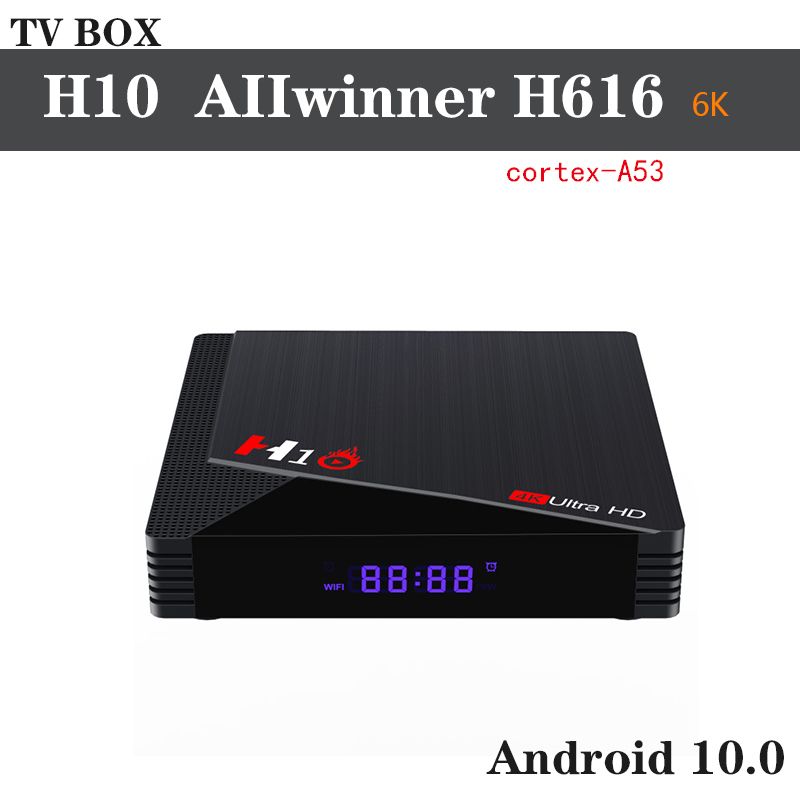 مربع H10 TV BX16TV 4+32GB WiFi +BT4-6 K H10 H10