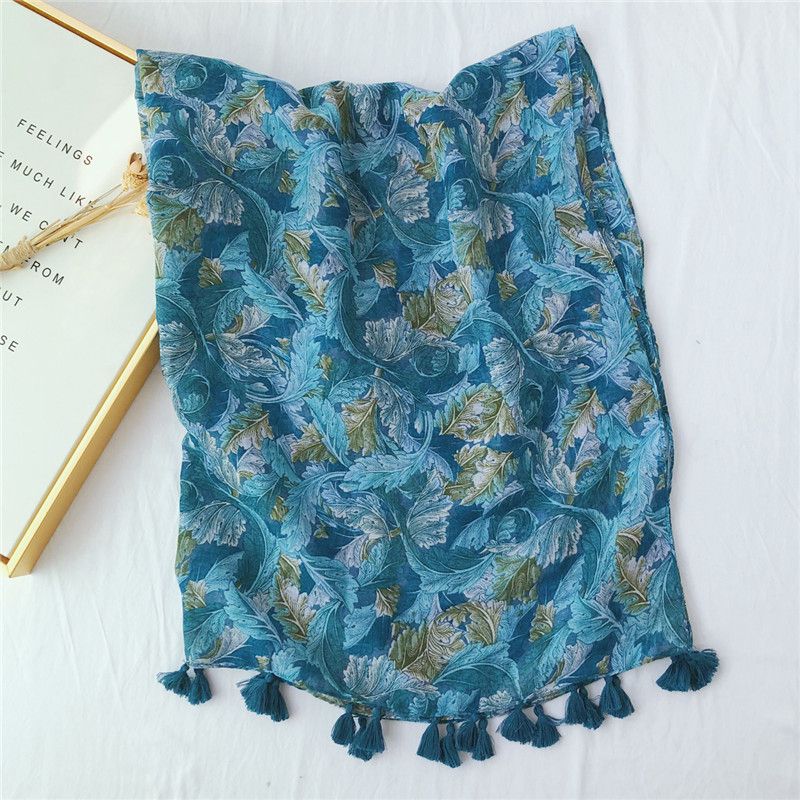 Scarf Ladies European And American Fashion Shawls Autumn And Winter Discount Promotion Season Coats All Casual Wholesale 73587 details Picture
