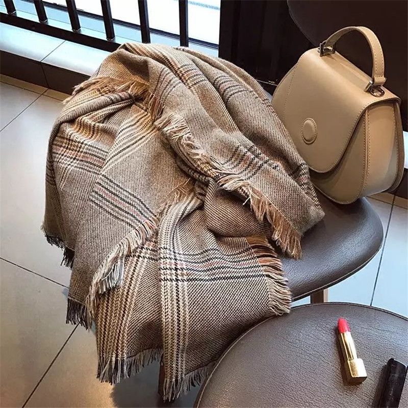 Scarf Ladies European And American Fashion Shawls Fall And Winter Discount Promotion Season Coat All Casual Wholesale 44243 Specification drawing